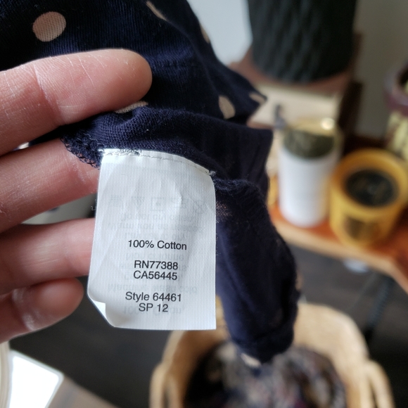 J. Crew factory polka dot wrap top size s - Picture 4 of 4